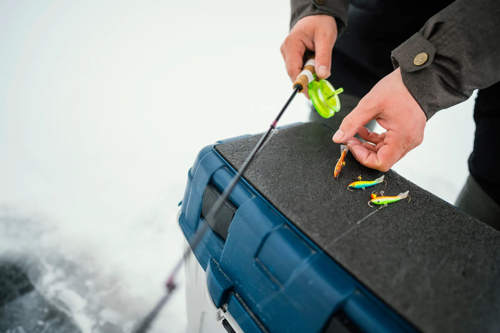 Ice fishing tips for different fish species